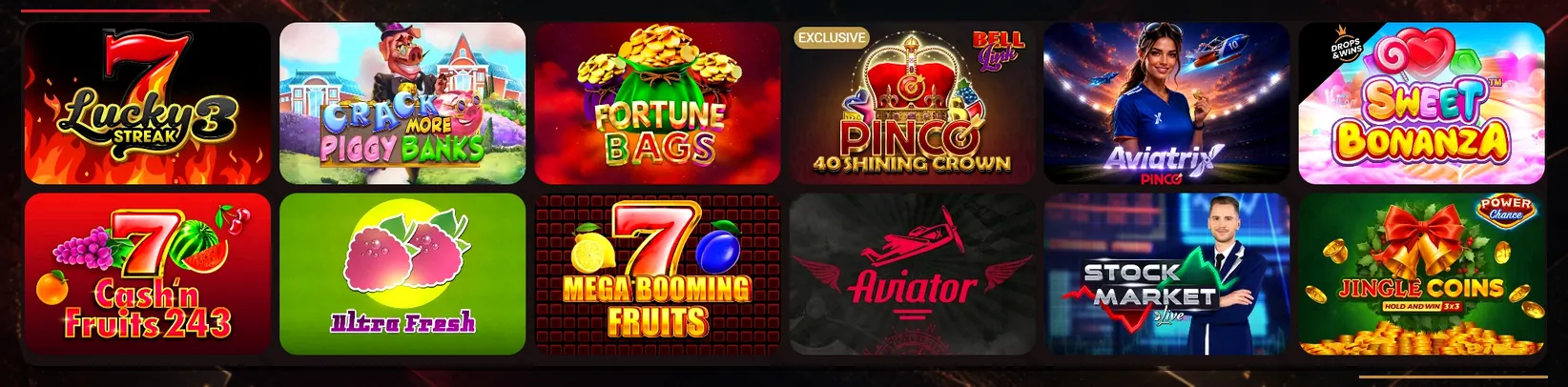 Популярные игровые автоматы Pinco